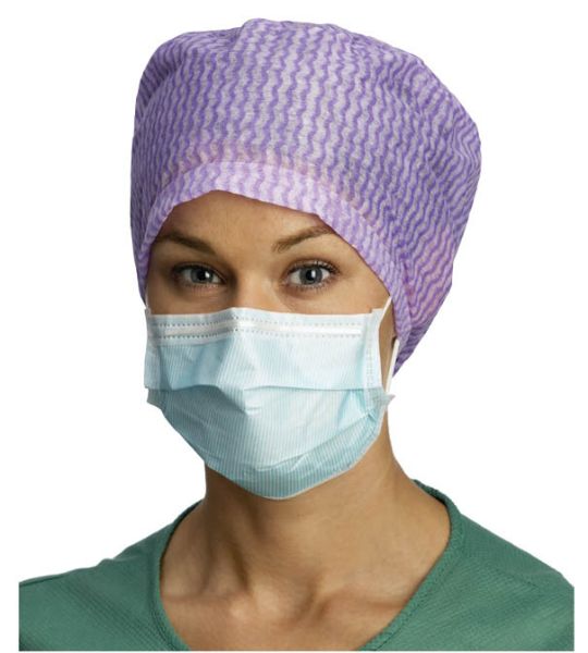 Mõlnlycke munnbind lysblå m/strik 4228