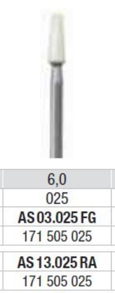 Polering kompositt/porselæn AS 13 025 RA