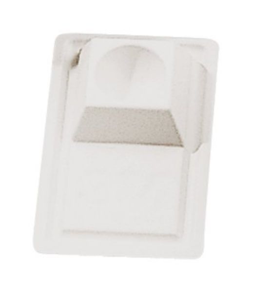 Blandekopper med 1 hull hvit plast 3401W