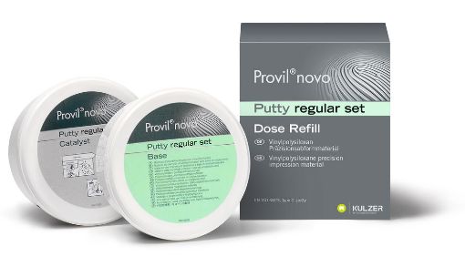Provil Novo Putty Regular 66046474, grønn base og kat 900ml- Dental Direct