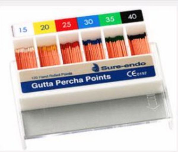 Gutta Percha points Sure Dent 20***