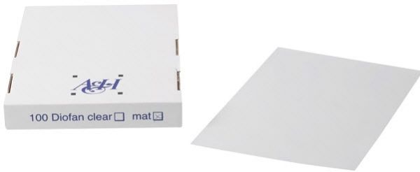 Diofan filmmonteringsark A5 mat