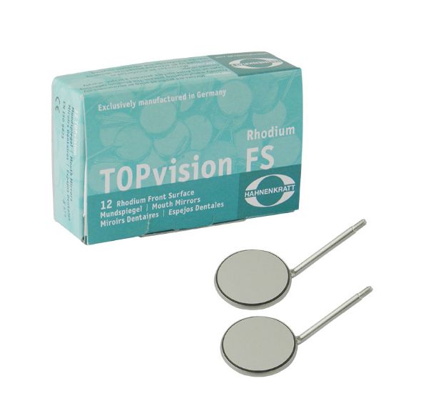 Munnspeil Rhodium str 4