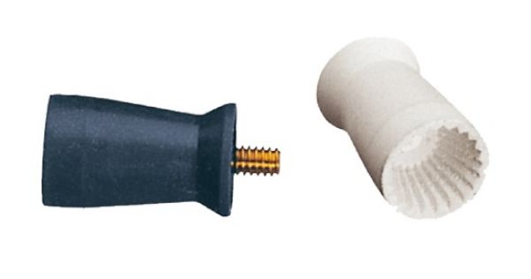 Young gummikop/m skrue Turbo plus hvite 053301