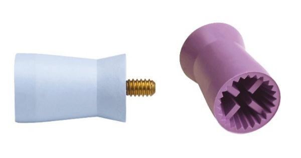 Young gummikopper/m skrue Webbed blå 054201