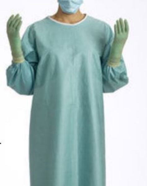 Klinidrape frakk standard str. Large 640102