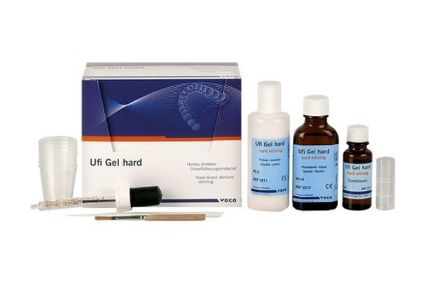 Ufi Gel Hard rebaseringsm. Sett 2210