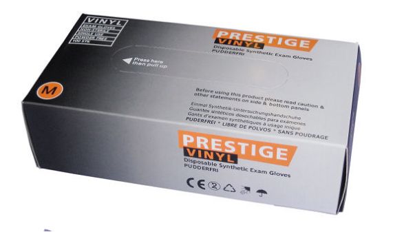 Prestige vinyl hansker X-Large