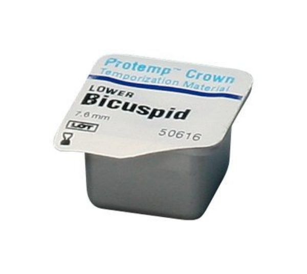 Protemp Crown Bicuspid Lower 50616