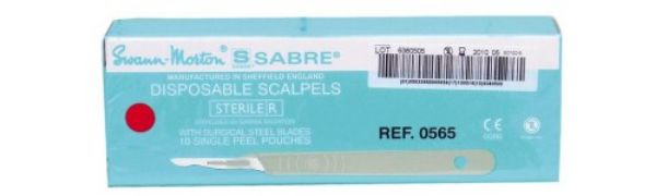 Swann-Morton sterile skalpell D/15 0565