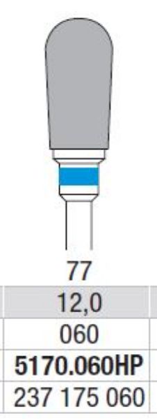 Hardmetall Freser 5270 060 HP