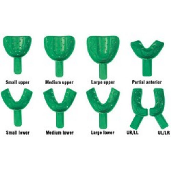 Spacer trays plast grønne 20D  250201
