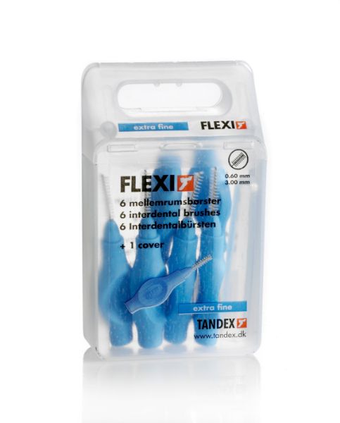 Tandex Flexi refill mellomrumsbørste ISO 1,0