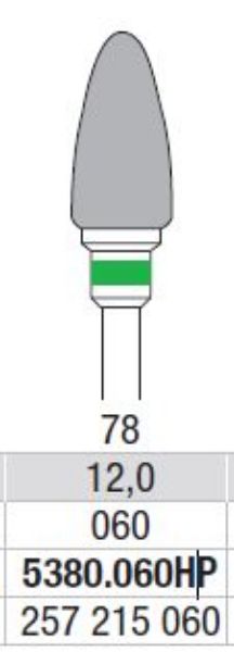 Hardmetall Freser 5380 060HP