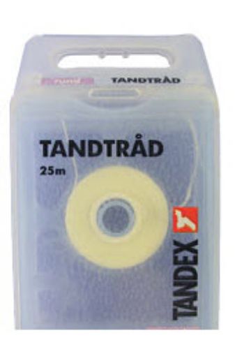 Tandex Tanntråd rund 25 m (12stk=1eske) 813381