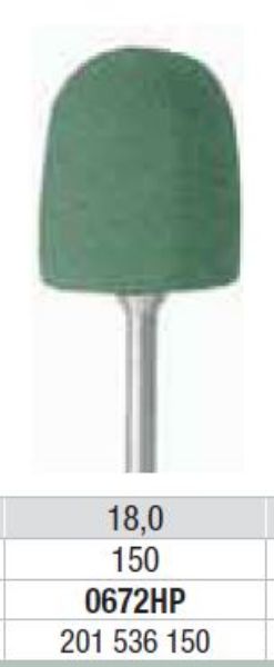 Polering Exa Technique 0672HP 150