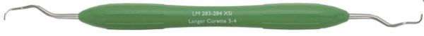 LM Langer curette grønn 3/4 LM 283-284 XSi