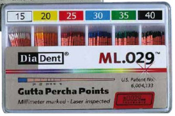 DiaDent Gutta percha taper 02. ***