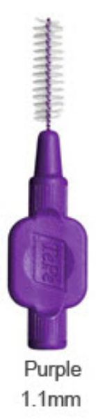 TePe mellomrumsbørste-klinikk lilla str 6