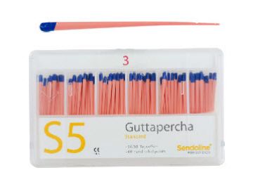 S5 Guttapercha points nr.3 Taper 0,4  3484030