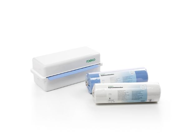 Nakkestøtte beskyttelse hvit på rulle 670009