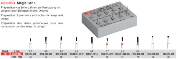 Magic Sett 5 40005SO