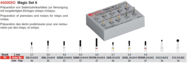 Magic Sett 6 40006SO