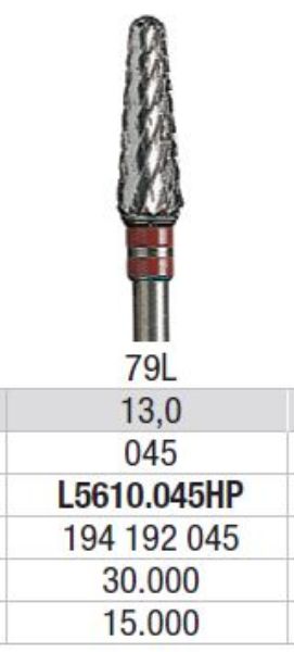 Cross Cut Standard/Left-Handed L5610045HP