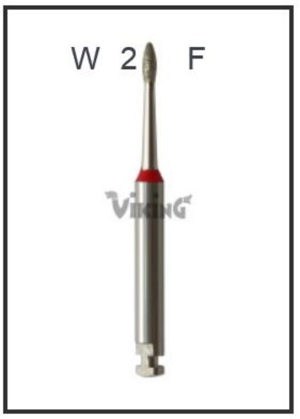 Wærhaug Tannstensdiamater W2F RA rød ring