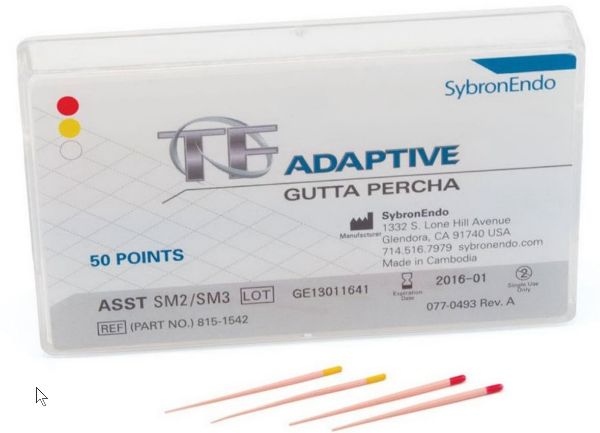 TF Adaptive guttapercha point  815-1542***