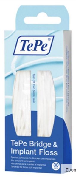 TePe Bridge&amp;Implant Floss 672250