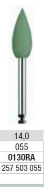 Alphaflex polerer grønne 0130RA