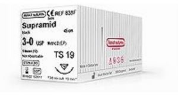 Supramid DS24 sutur 3/0 45cm C0712353