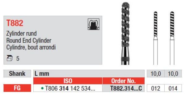 Turbodiamant bor T882 314 014C