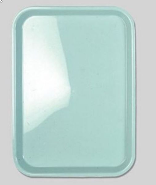 Premium bakke flat plast green