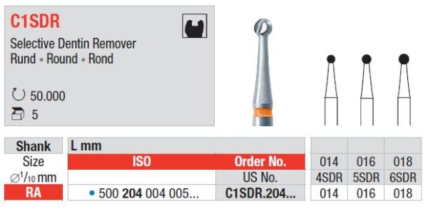 Metallbor C1SDR RA 016