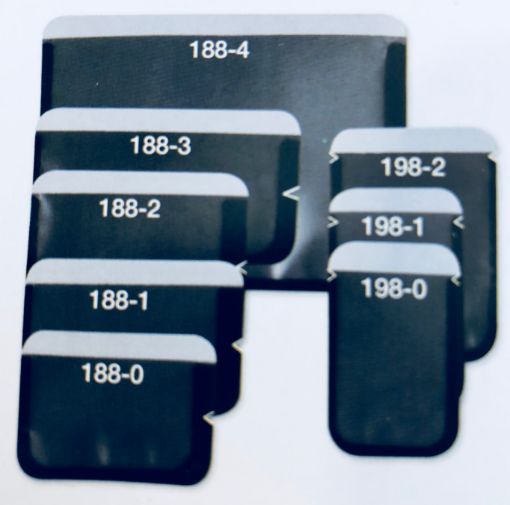 Premium plus film poser nr.3 1883, 50 stk 5,8x2,8cm midåbning Dental