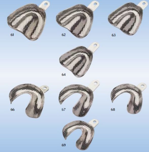 Avtrykksskjeer GC metall str 63