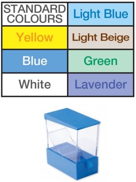 Premium bomullsrulle dispenser blå 1140