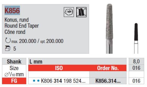 K-Diamanter FG K856 016