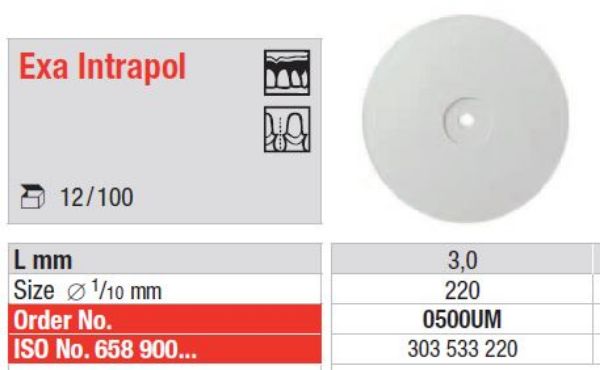 Exa Intrapol acryl polerer 0500UM