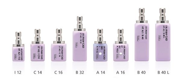 IPS e.max CAD CEREC/inLab LT A3,5 I12 605321