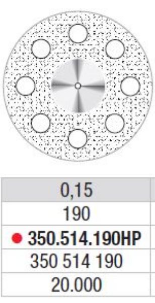 Diamond Discs 350 514 190HP