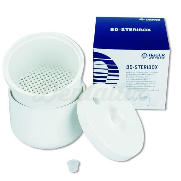 BD-Steribox m/hul i top autoklaverbar  355139