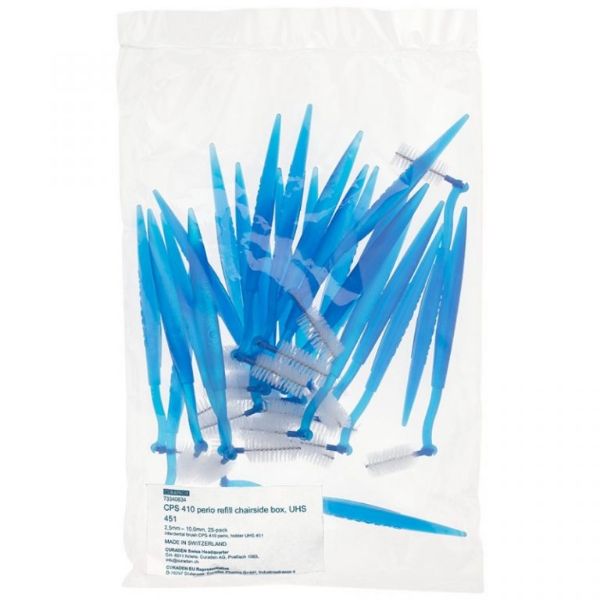 Chairside refill CPS perio langt skaft 410L blå