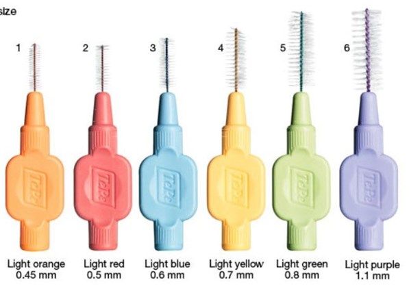 TePe ekstra soft mellomrumsbørste lilla str 6