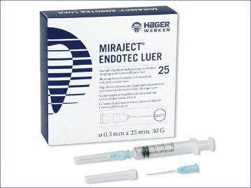 Miraject Endotec Luer 27G stum m/hul 254228