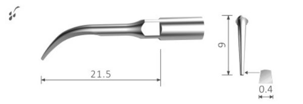 Ultrasonic Scalertips Periodontic EMS style P1