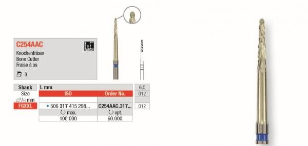 Kirurgisk bor C254AAC 317-012