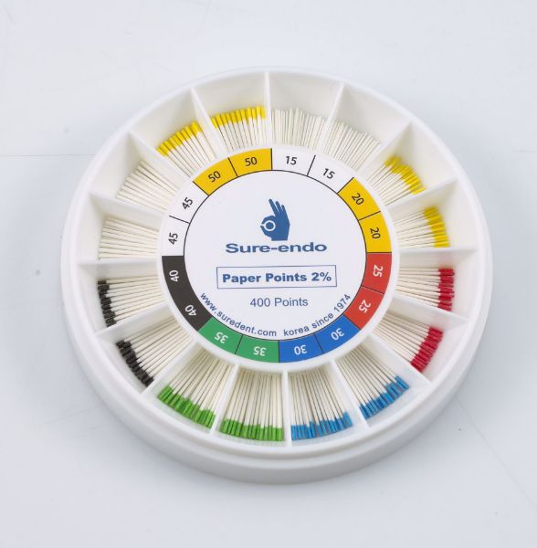 Dispenser med Paper points Sure Dent